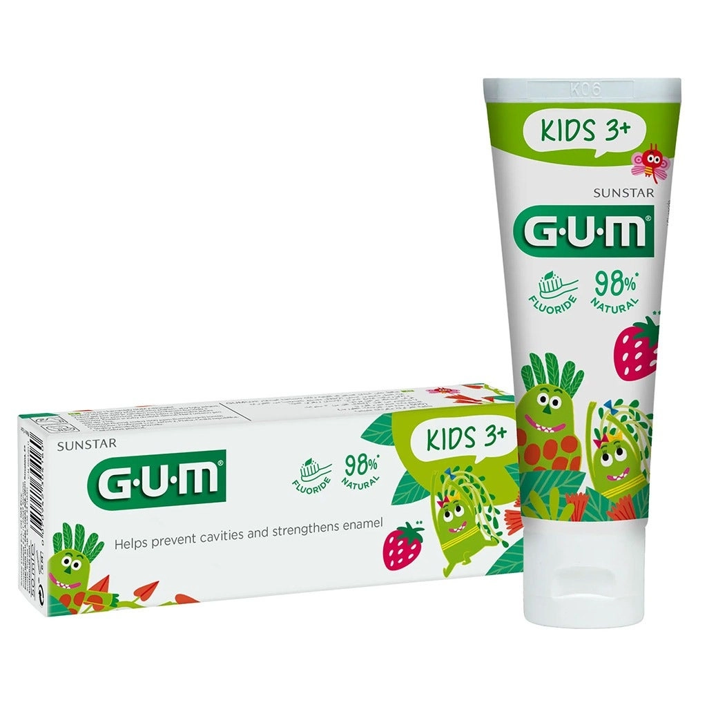 Kids Strawberry Flavour Toothpaste 3+ Years 50ml