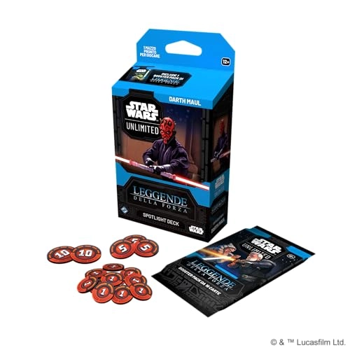Star Wars: Unlimited - Spotlight Deck Darth Maul - Trading Card Game (Italian)
