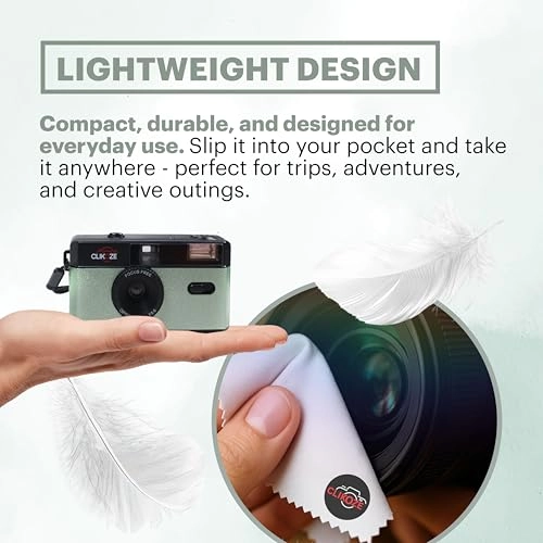 35mm Half-Frame Reloadable Film Camera - fixed-focus