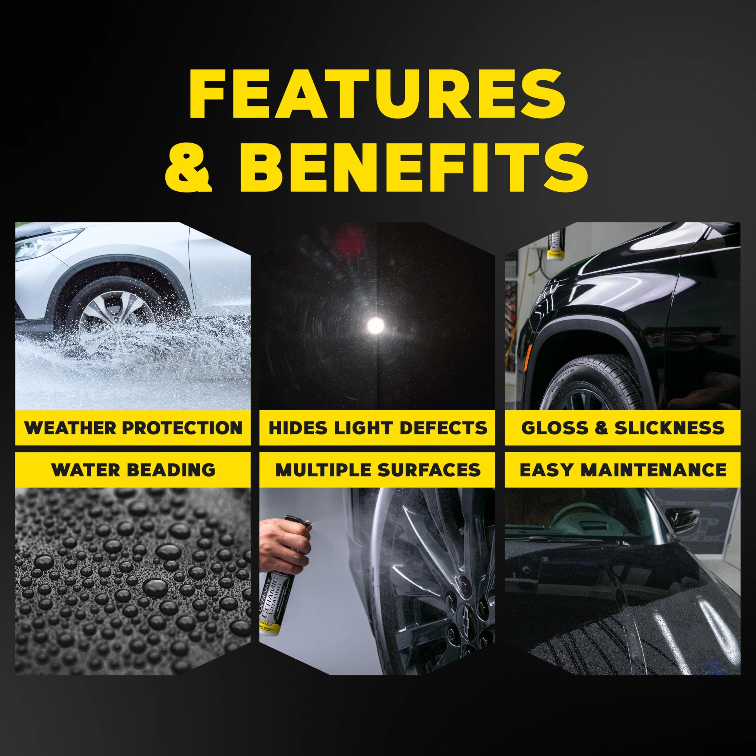Ultimate Ceramic Coating - Kit two premium microfiber towels