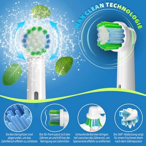 EB20 - 10 Pack White Compatible with Oral-B