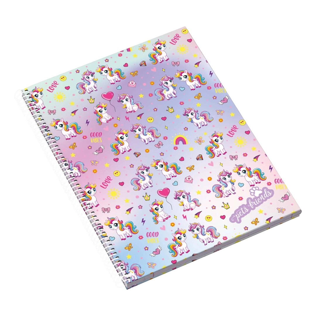 Enchanted World A5 Spiral - 25 Sheets