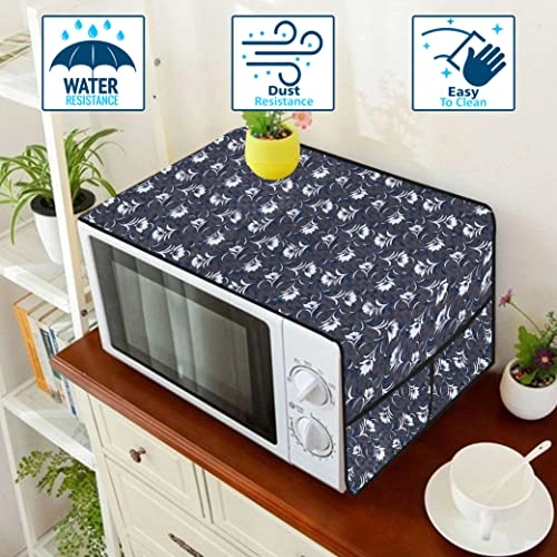 Microwave Oven Top Cover - 27 Litre 4 Utility Pockets