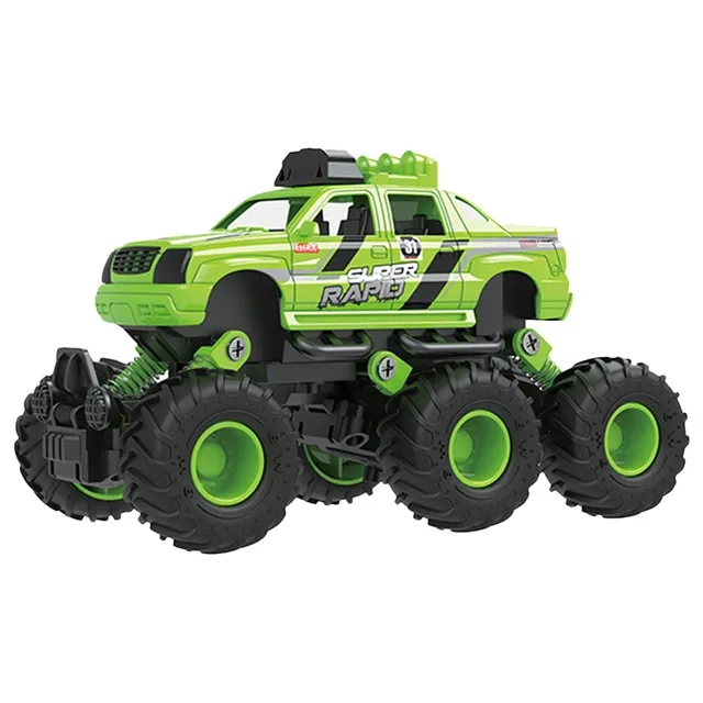 Little Story 6 Tire Pull Back Die Cast Toy Car - Multi Colour 3+