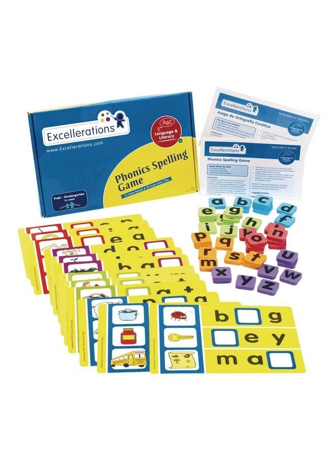 Phonics Spelling Game - 12 pieces
