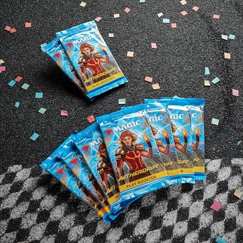 Aetherdrift Play Booster - 9pcs + Land cards - 40pcs + Alt-Art Card - 1pcs + Exclusive Accessories
