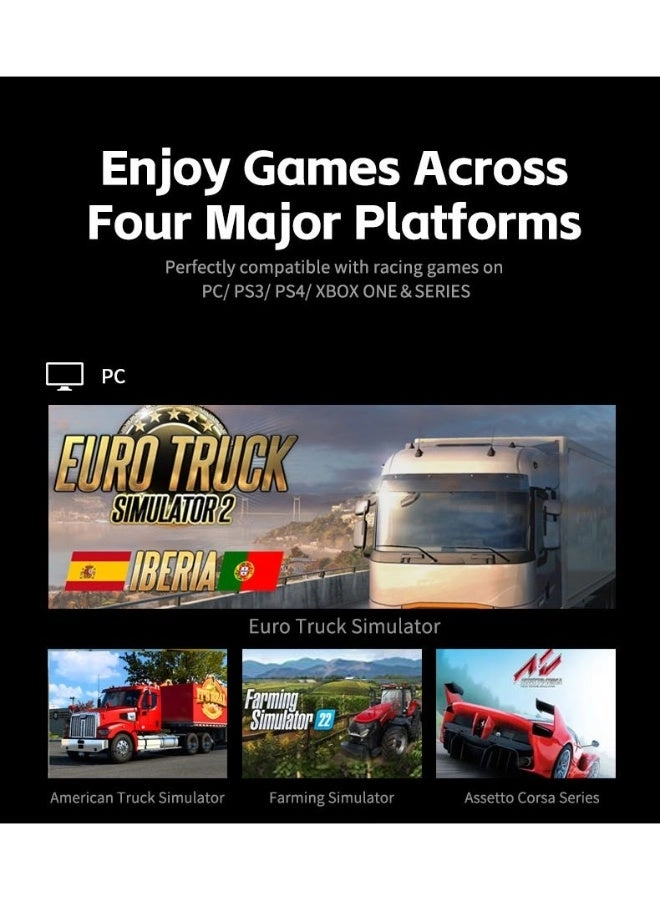 V9 Gen 2 Racing Wheel & Pedals - PC/Xbox/PS4/Switch