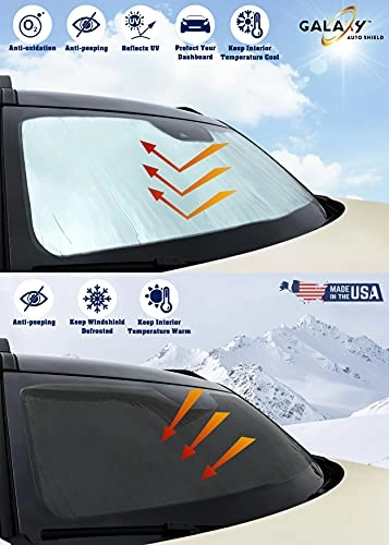 Reflective Windshield Sun Shade - Mercedes-Benz Metris Van 2016 2017 2018 2019 2020 2021 2022