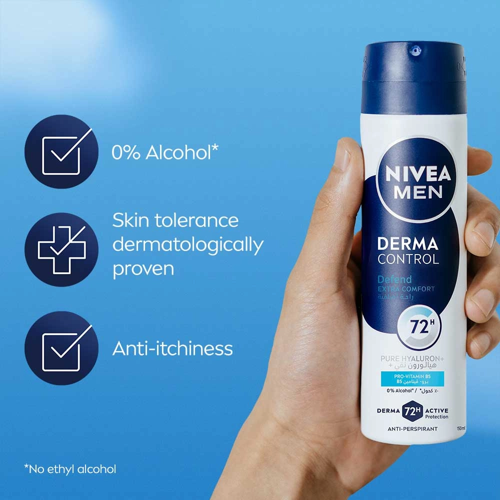 Derma Control Defend - 150ml Anti-Perspirant Spray