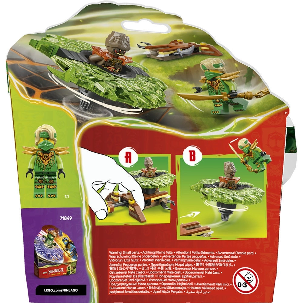 NINJAGO Lloyd vs. Earth Monster Spinner (71850)