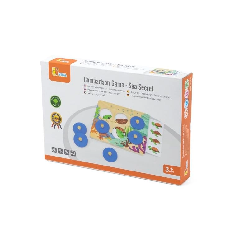 Comparison Game - Sea Secret - 3 +