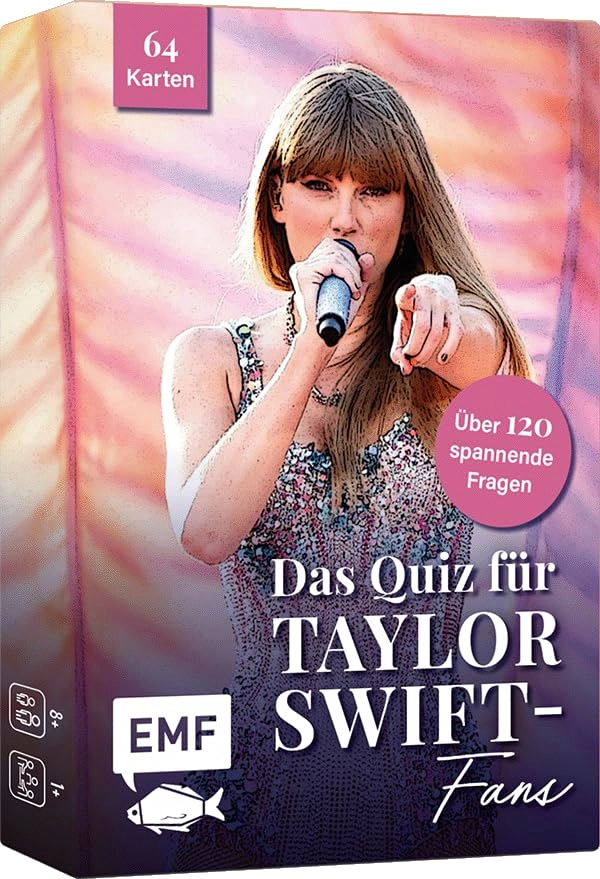 The Unofficial Quiz for Taylor Swift Fans - 128 Questions 64 Cards (German)