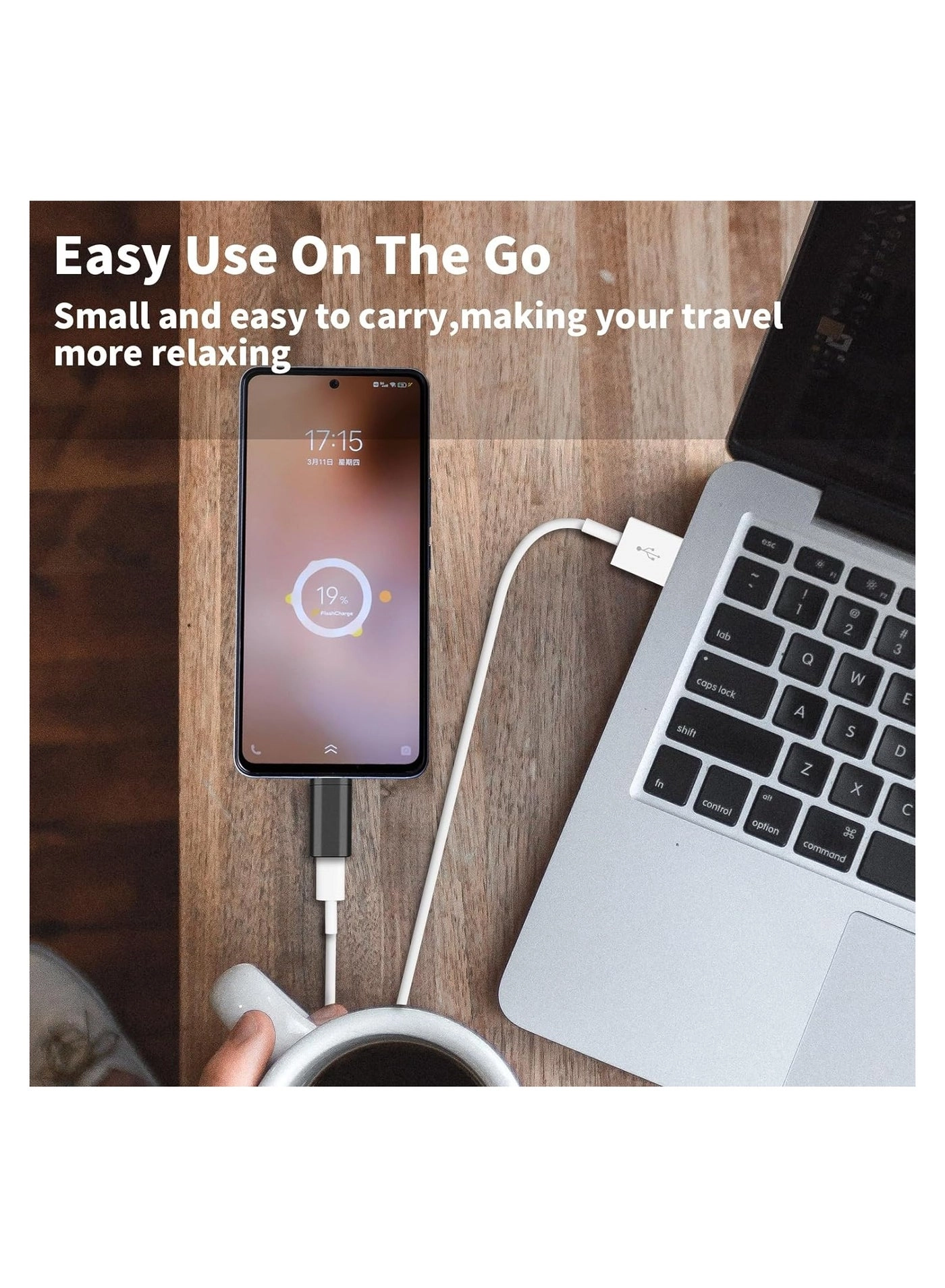 Lightning Female to USB-C Male Adapter Pack