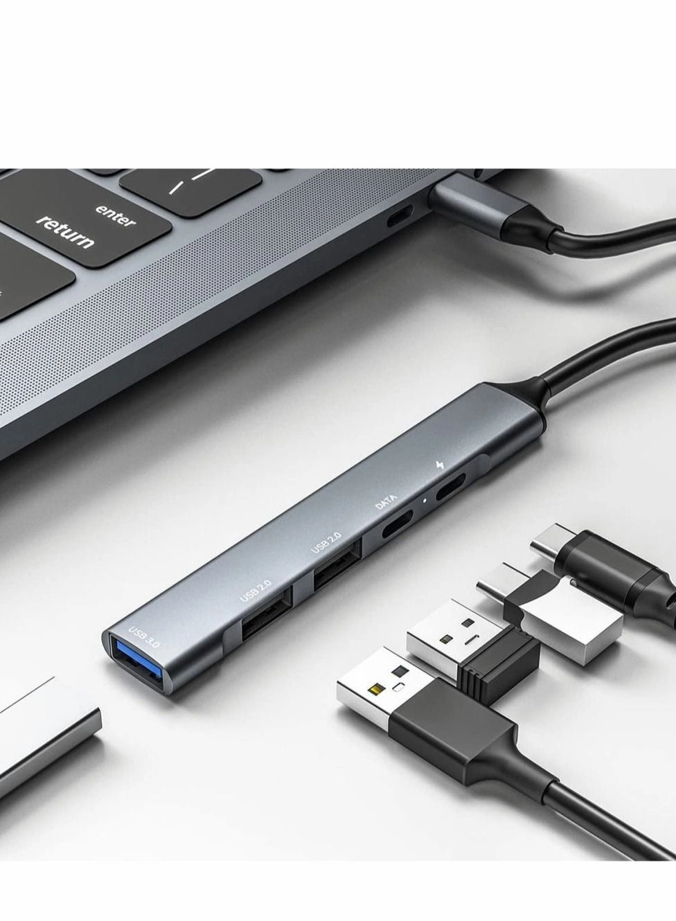 USB C Hub - 5-in-1 65W PD