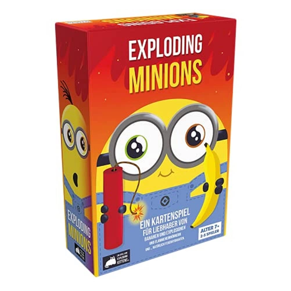 Exploding Kittens Exploding Minions - English 7+ Years 72 cards