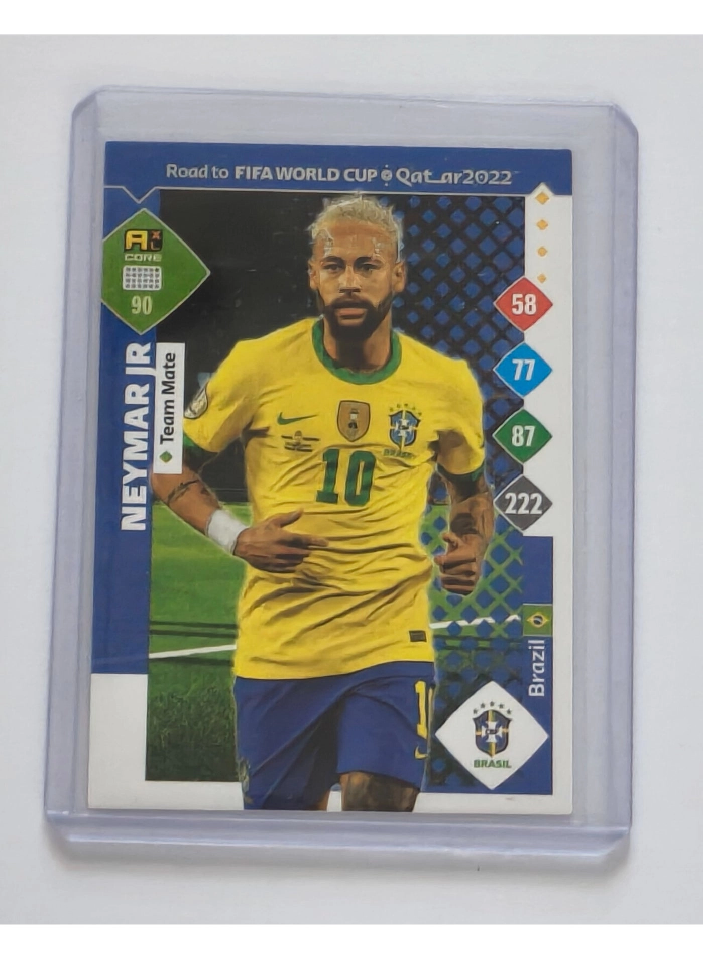 Panini Neymar Jr. Road To Qatar World Cup 2022