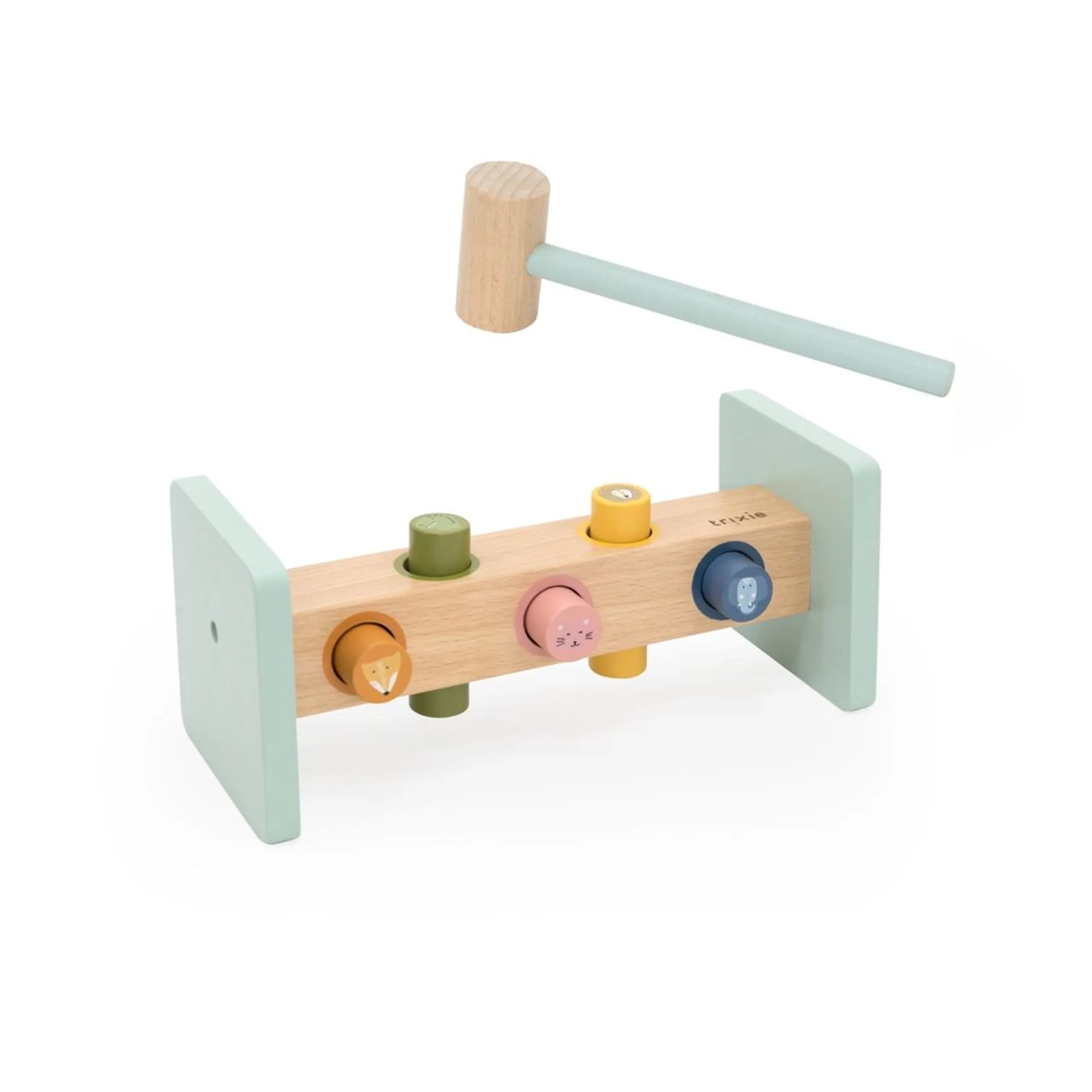 Wooden Hammer Bench Toy - Suitable for 18 months and above