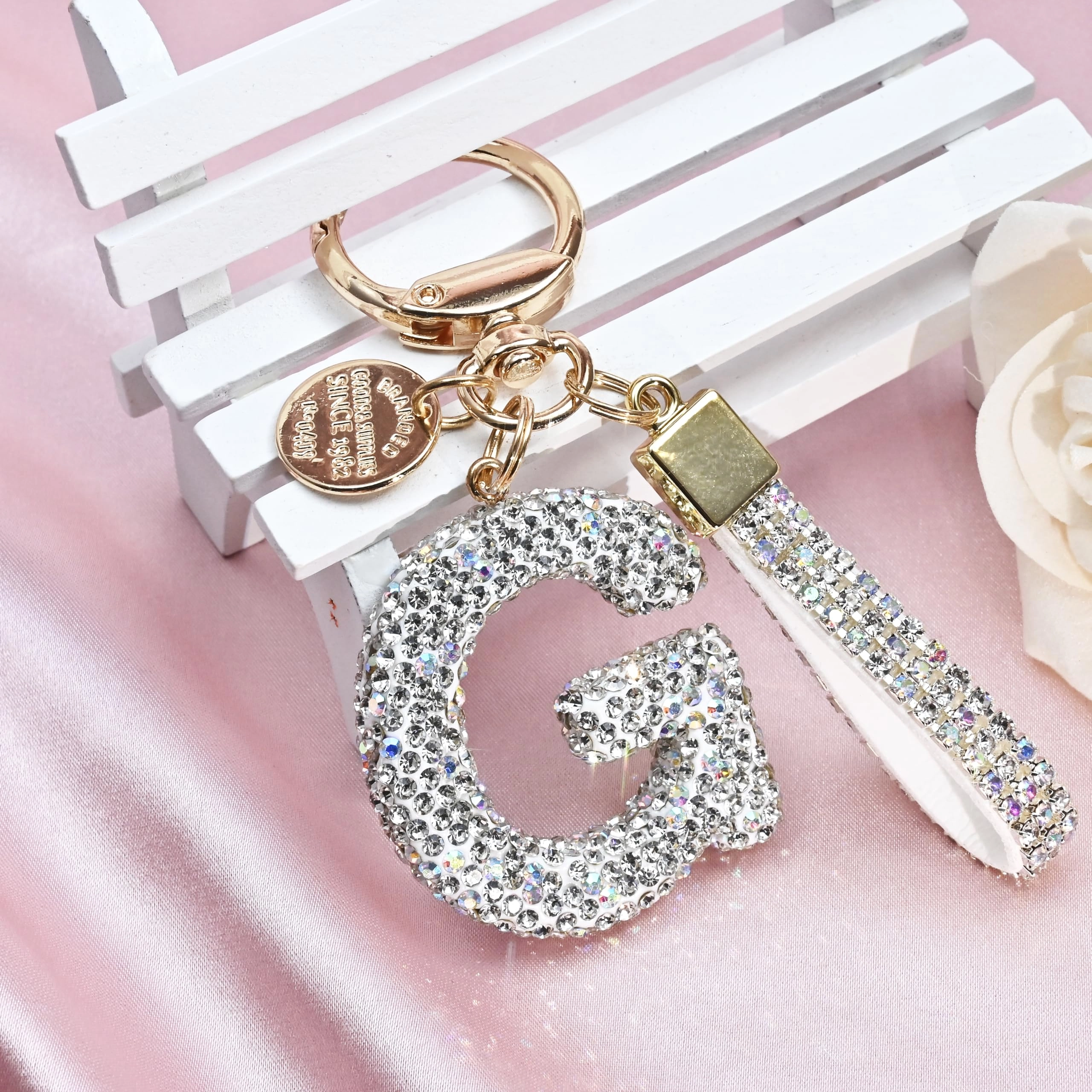 Initial Letter Keychain - Letter