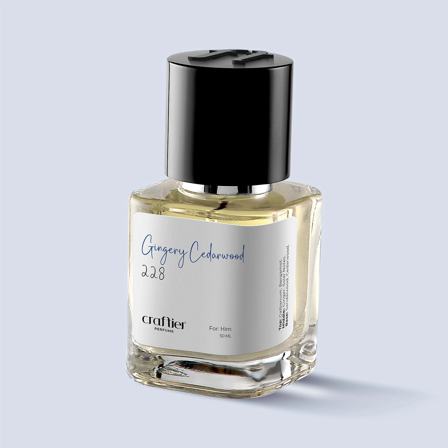 Craftier Perfumes Gingery Cedarwood - Eau de Parfum 50 ml