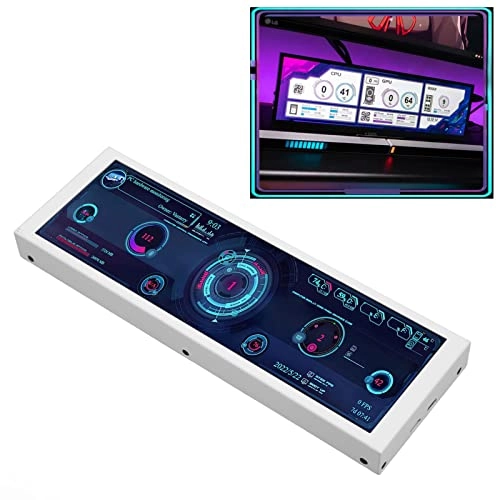 PC CPU Data Monitor - 1280x400 7.9 Inch