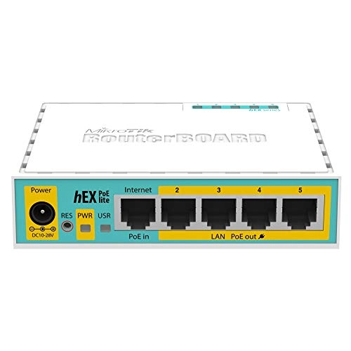 hEX PoE lite RB750UPr2 100Mbps