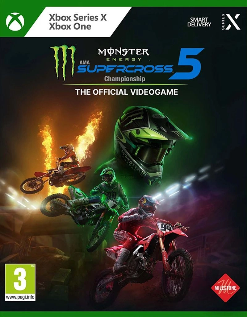 Milestone Srl Monster Energy Supercross The Official Videogame 5 - Xbox Series