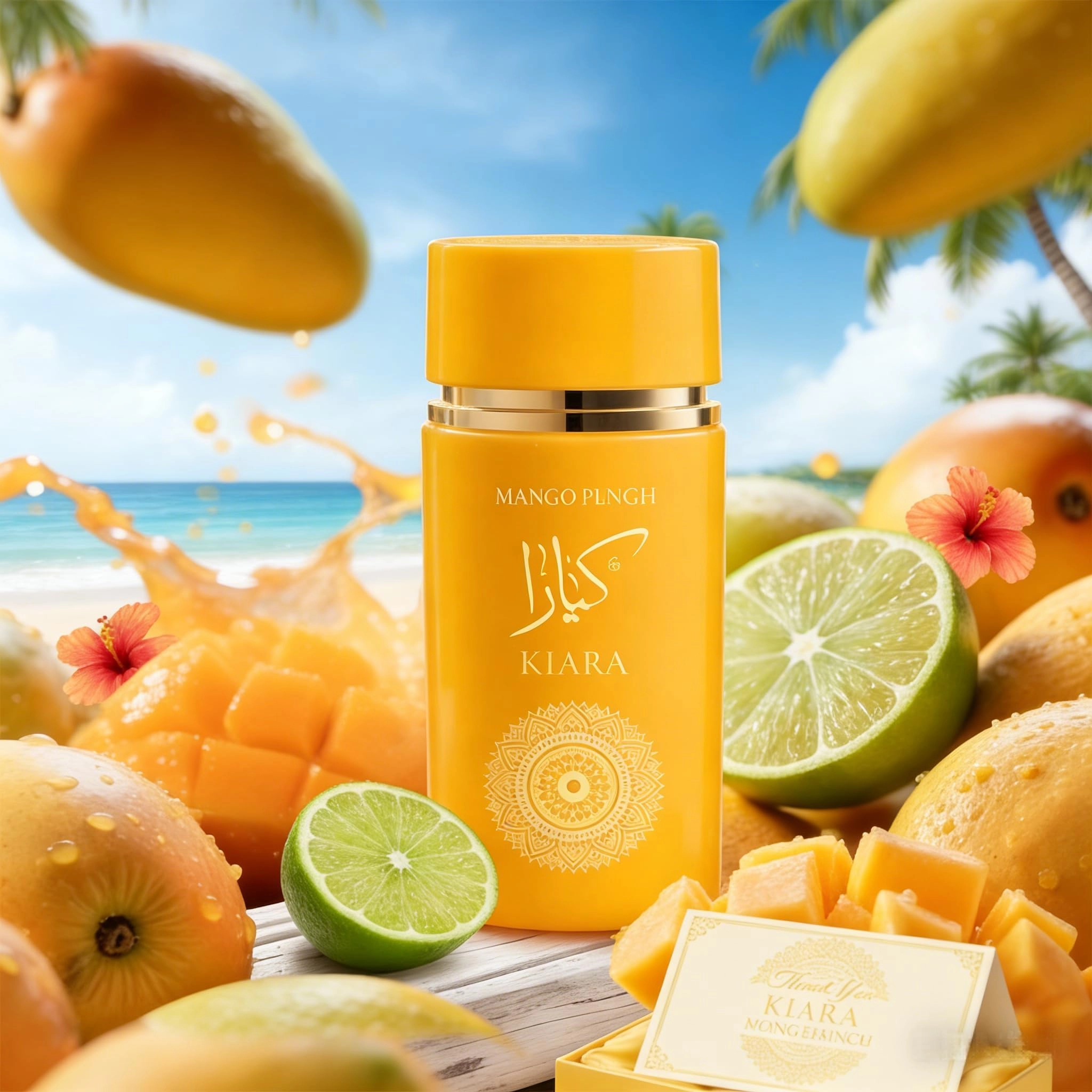 Kiara Mango Punch + Sarah Pink + Chocolate Gelato + Vanilla Bean Gelato - Eau de Parfum 13.6 Fluid Ounces