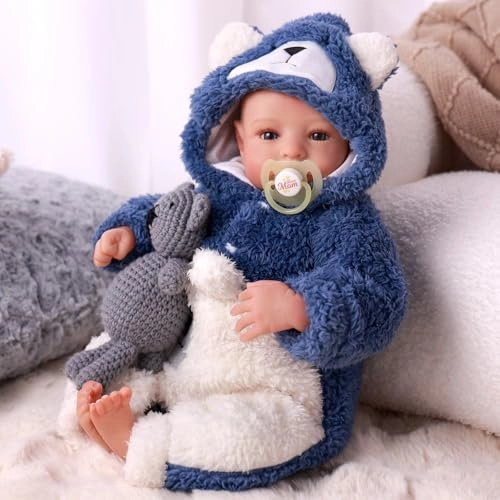 Aiden Reborn Baby Doll - 20 Inch Silicone Ages 3+