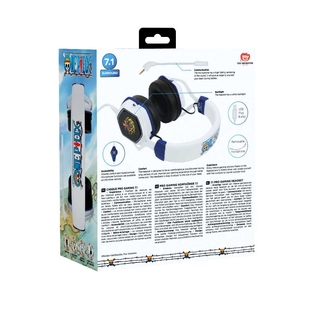 One Piece Wired Headset