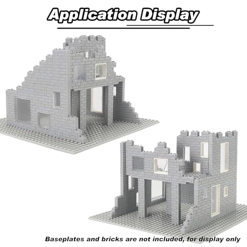 Windows and Doors Building Block Toy Set - 130 pcs
