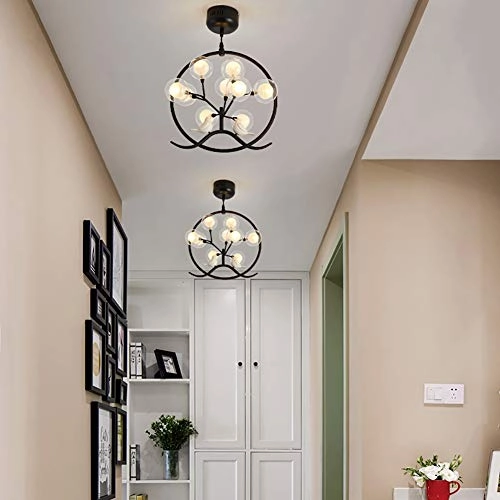 G4 Nordic Art Ball-in-the-ball Chandelier - Dimmable