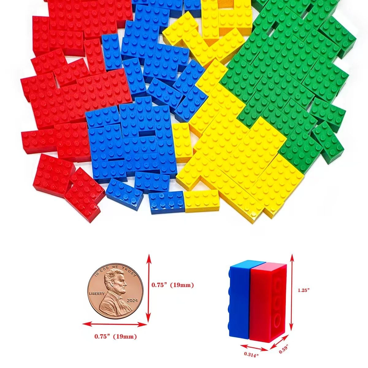Classic Building Bricks - 120 pcs