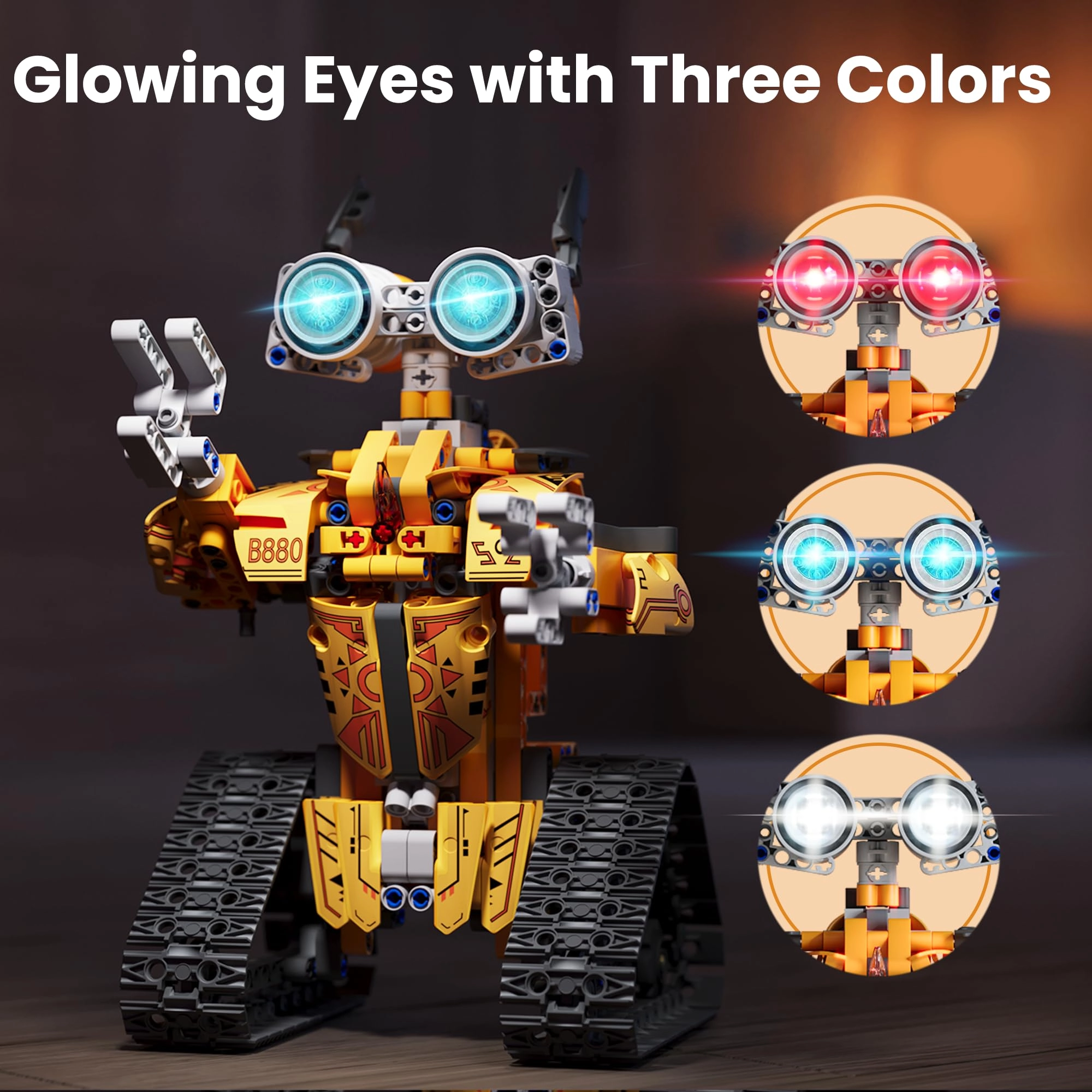 3-in-1 Robot Building Kit Coding - 8 years+ 468 pieces