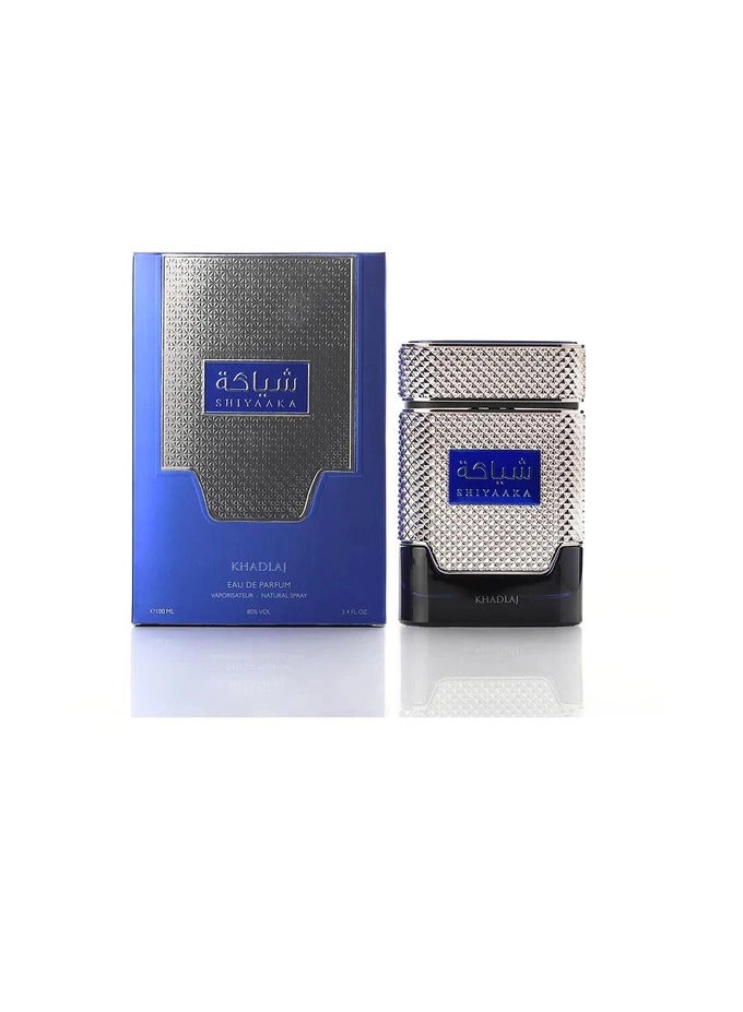 Khadlaj Shiyaaka Blue - Eau de Parfum 3.4 Fluid Ounces