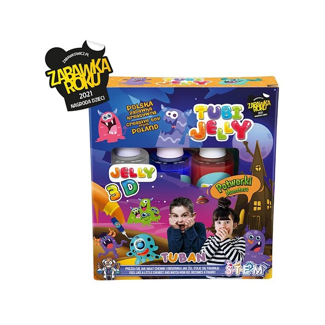 Tubi Jelly Set Monsters - 3+ years