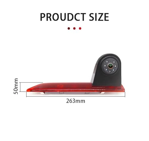 Rear View Parking Camera - Night Vision Wire