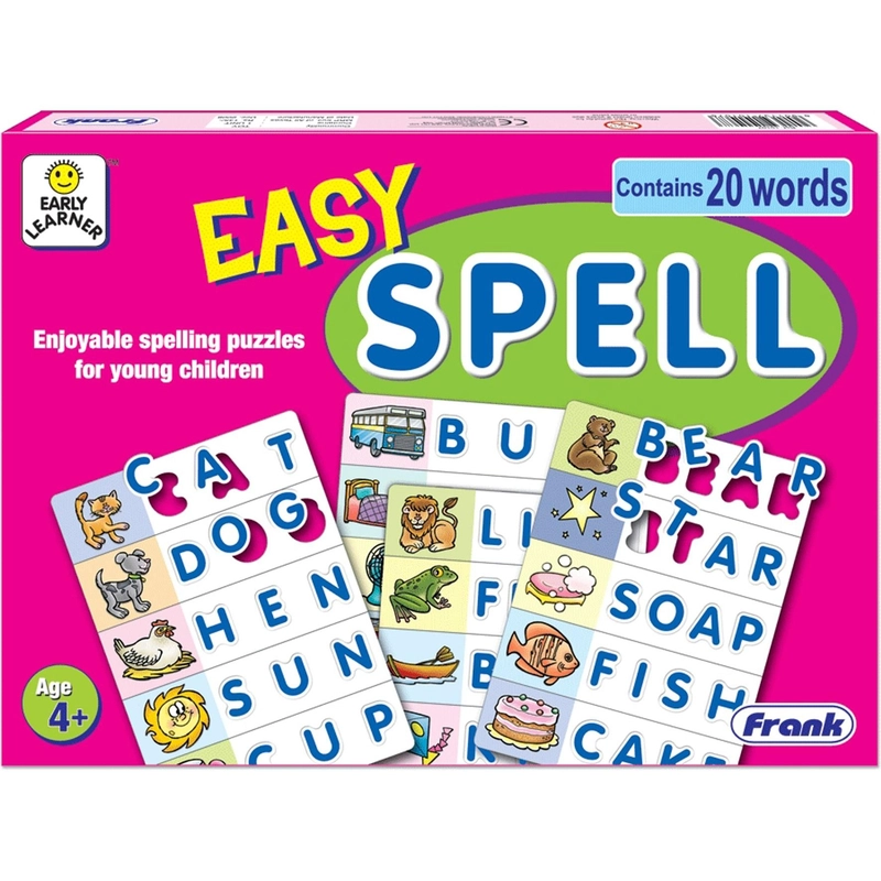 Frank Early Learner Easy Spell - 4 Years and Above 74 Pieces