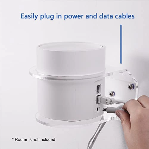 Wall Mount Router Holder - 1 Pack TP-Link Deco X20 or Deco X60