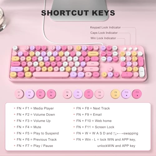 Wired Computer Keyboard - Wired