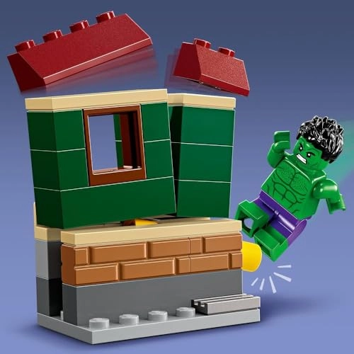 Marvel Iron Man with Bike and The Hulk (76287)