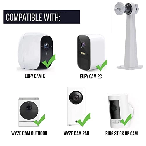 Camera Wall Mount Bracket - Adjustable Universal