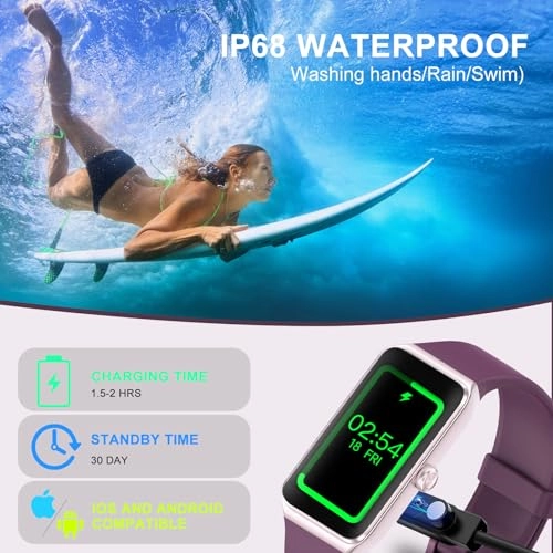 Fitness Tracker - 1.47" Display 24/7 Heart Rate Blood Oxygen