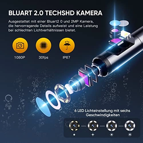 Dual Cameras Endoscope - 5 m