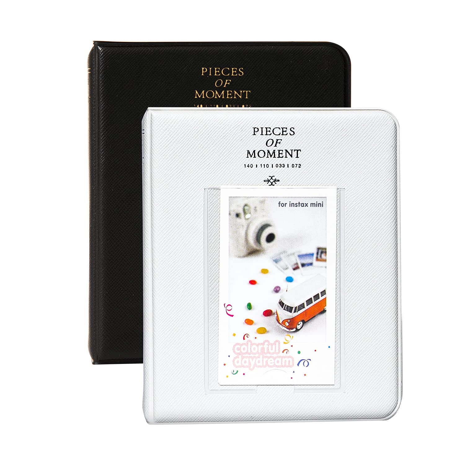 XC64 2x3" 64 Pockets PU Leather Photo Album