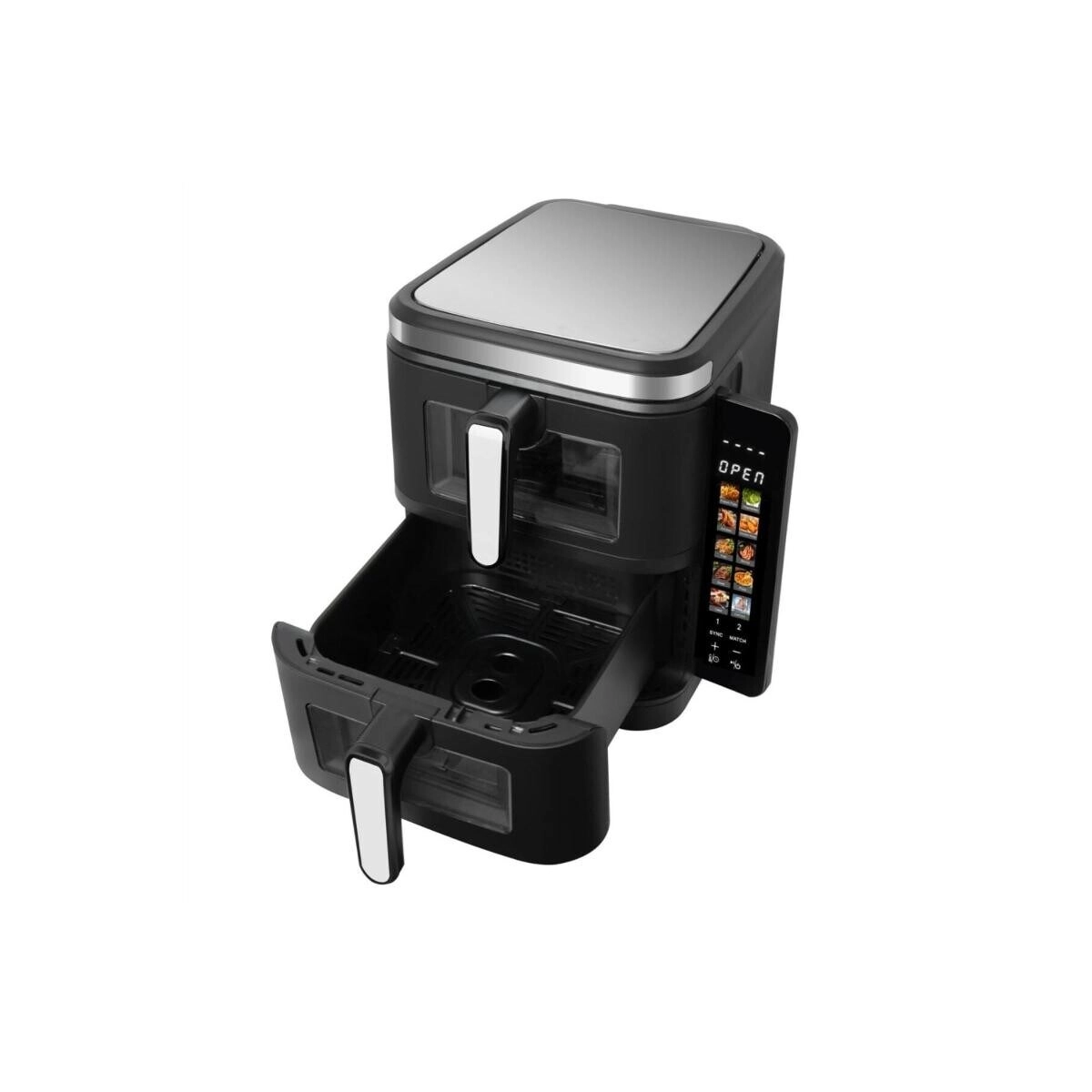 Compact digital air fryer