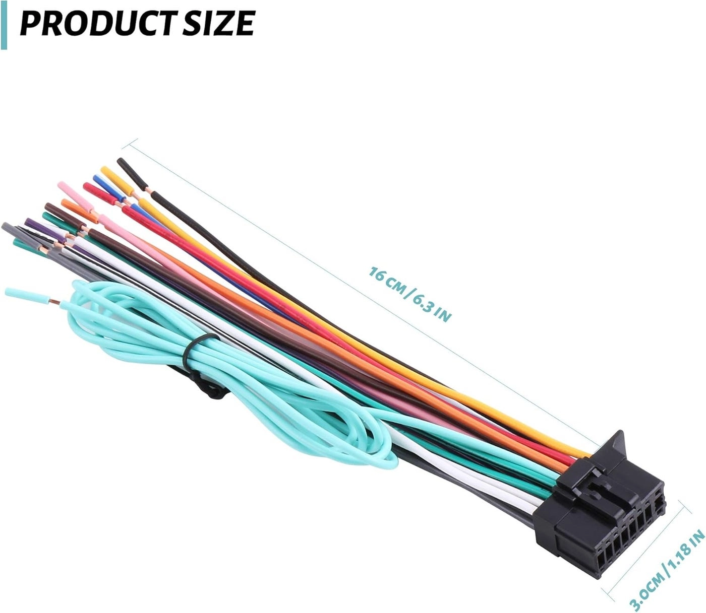 Car Stereo Power Speaker Wire Harness - Pioneer/Premier