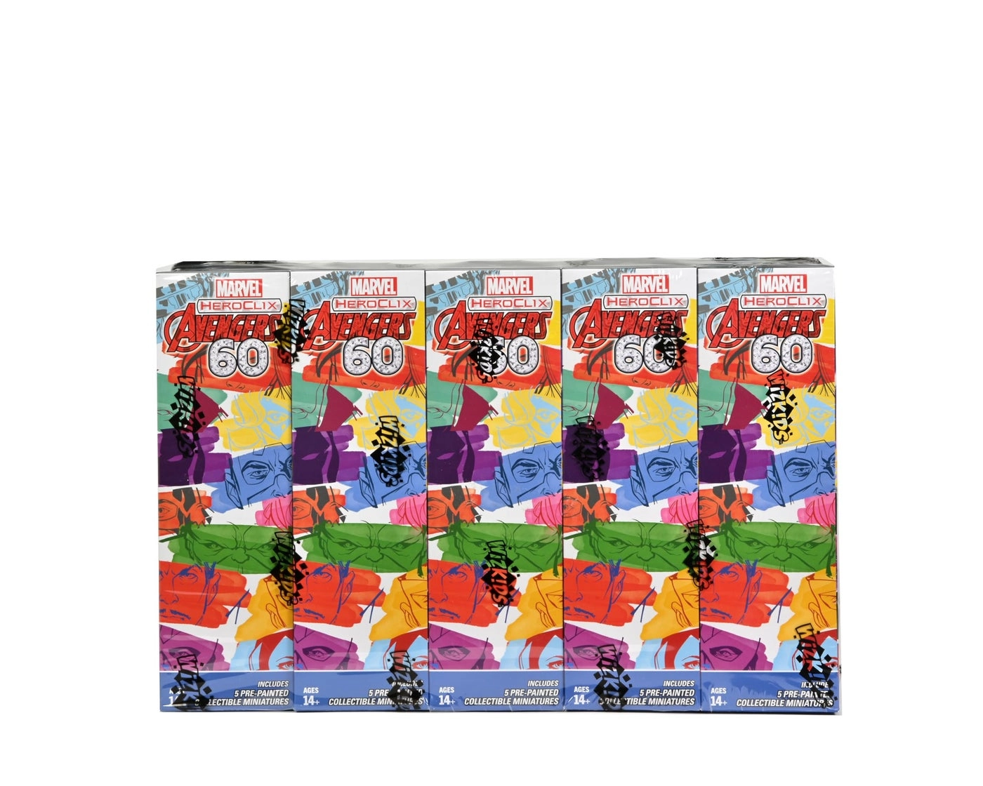 WizKids Marvel HeroClix: Avengers 60th Anniversary Booster Brick