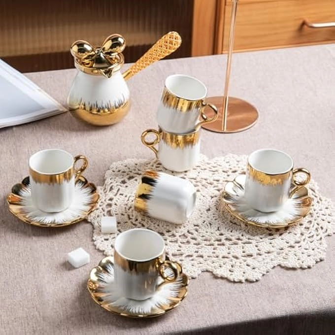 Porcelain Turkish Tea Set