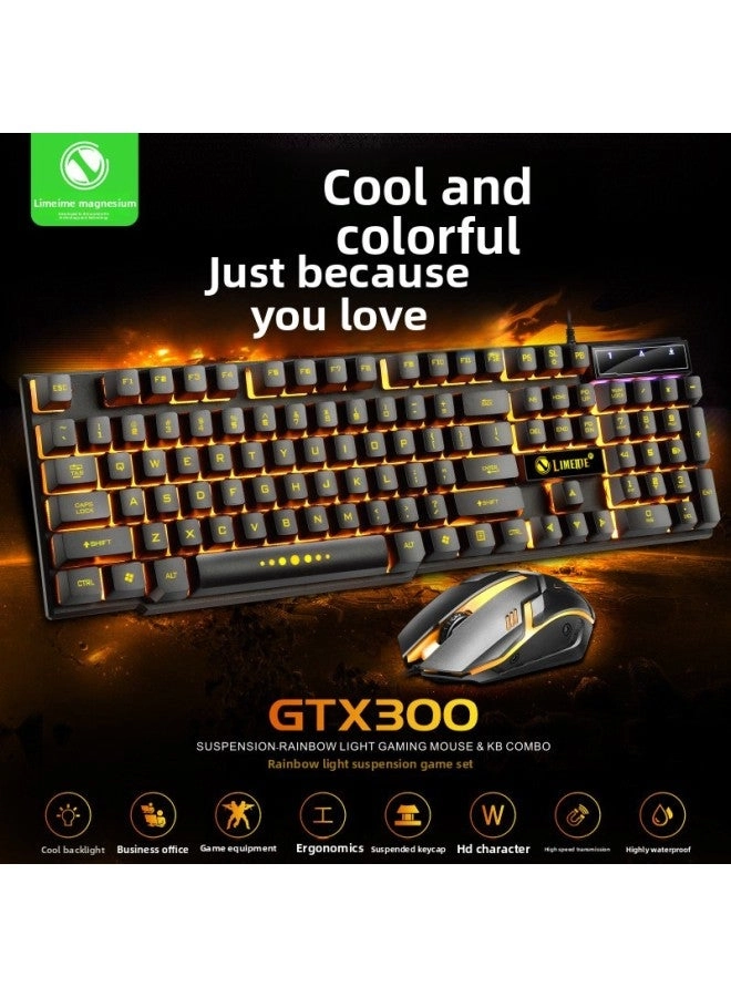 Mechanical Feel - Wired + E-sports Mouse