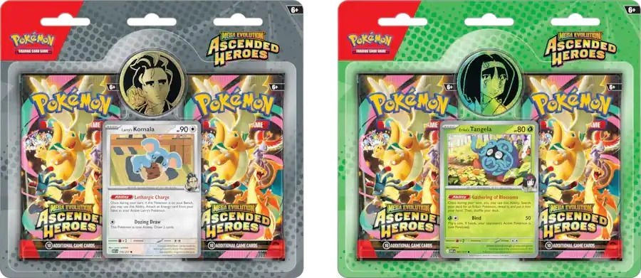 Pokémon Mega Evolution - Ascended Heroes - 2pcs Pack